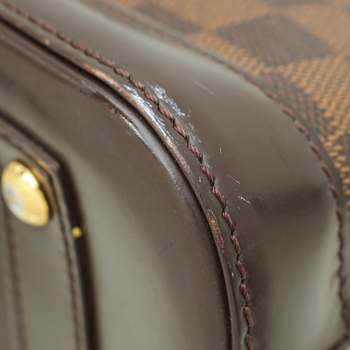 Louis Vuitton Damier Ebene Alma BB Bag