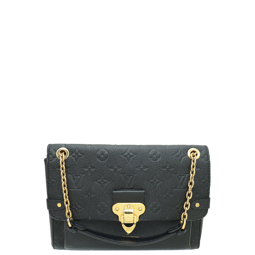 Louis Vuitton Black Monogram Empreinte Vavin PM Bag