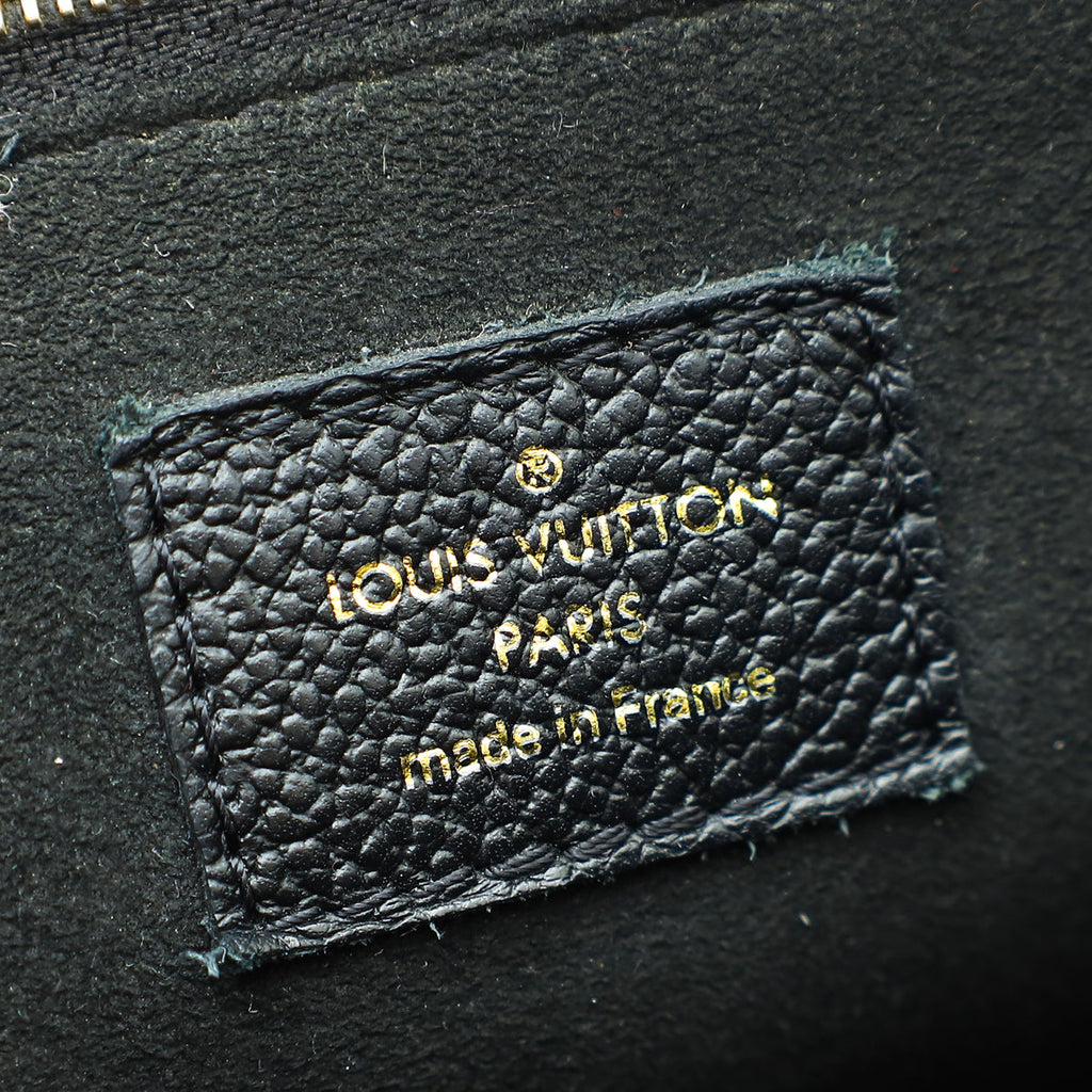 Louis Vuitton Black Monogram Empreinte Vavin PM Bag