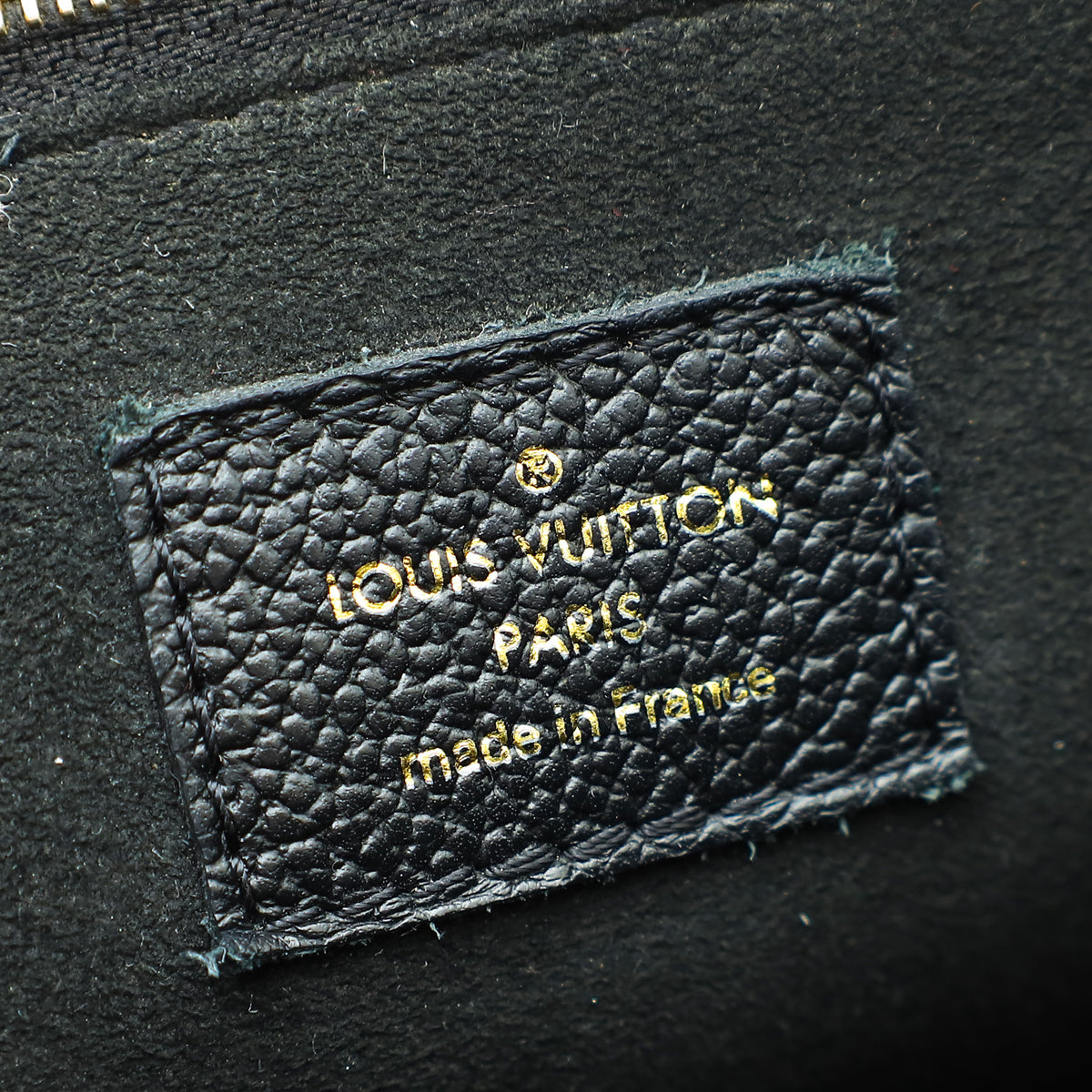 Louis Vuitton Black Monogram Empreinte Vavin PM Bag