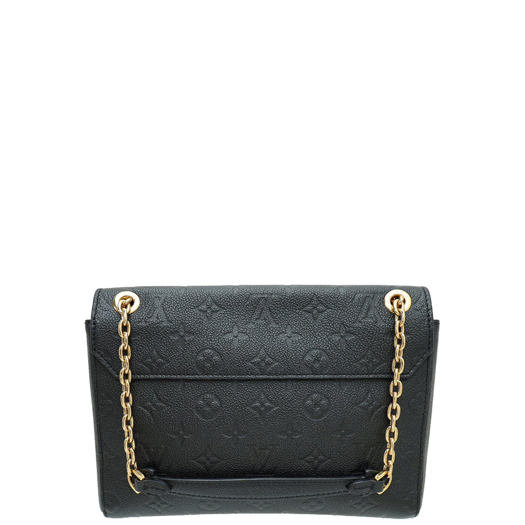 Louis Vuitton Black Monogram Empreinte Vavin PM Bag