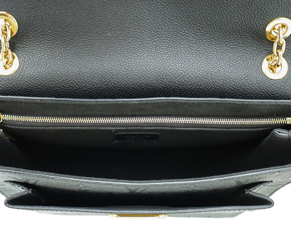 Louis Vuitton Black Monogram Empreinte Vavin PM Bag