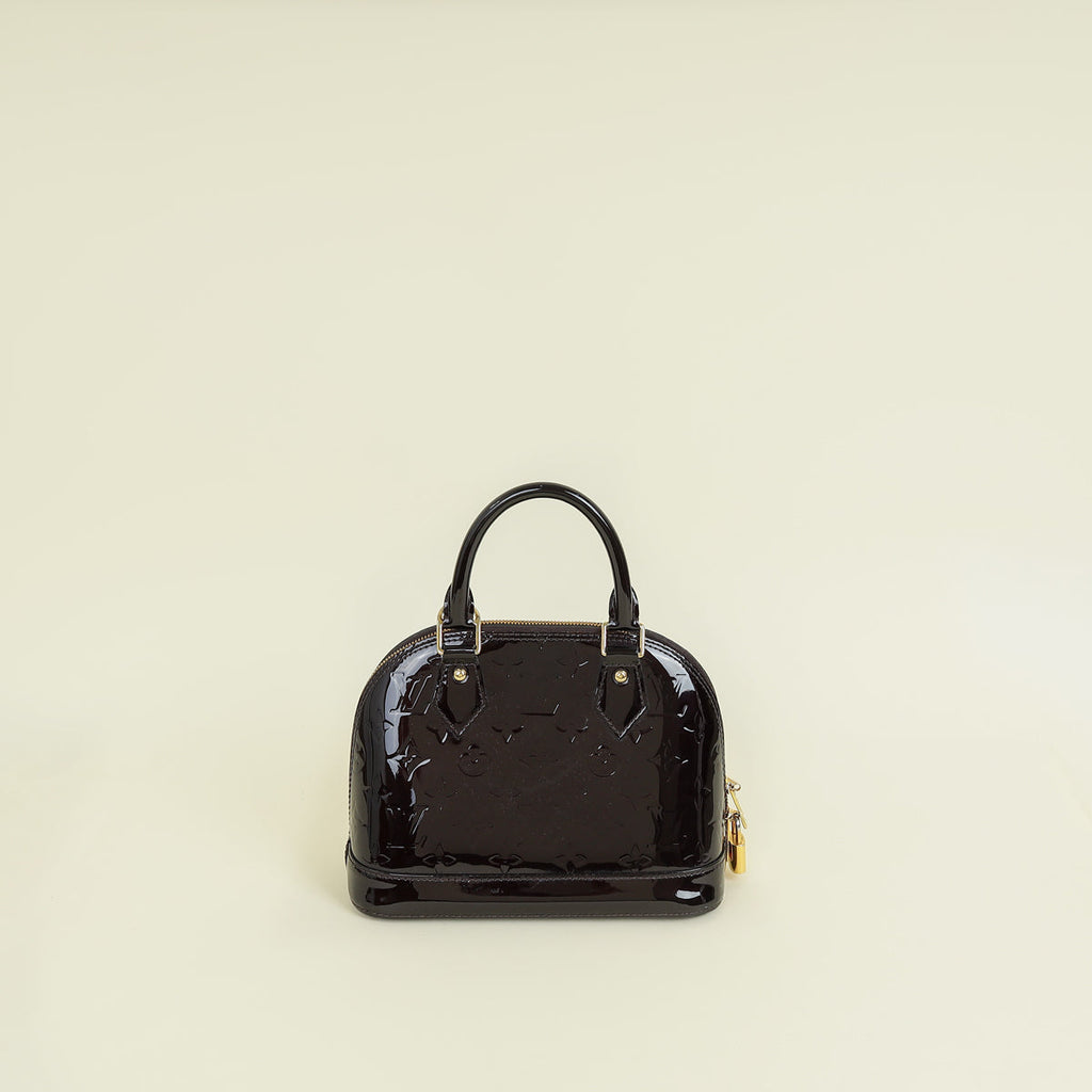 Louis Vuitton Amarante Monogram Vernis Alma BB Bag