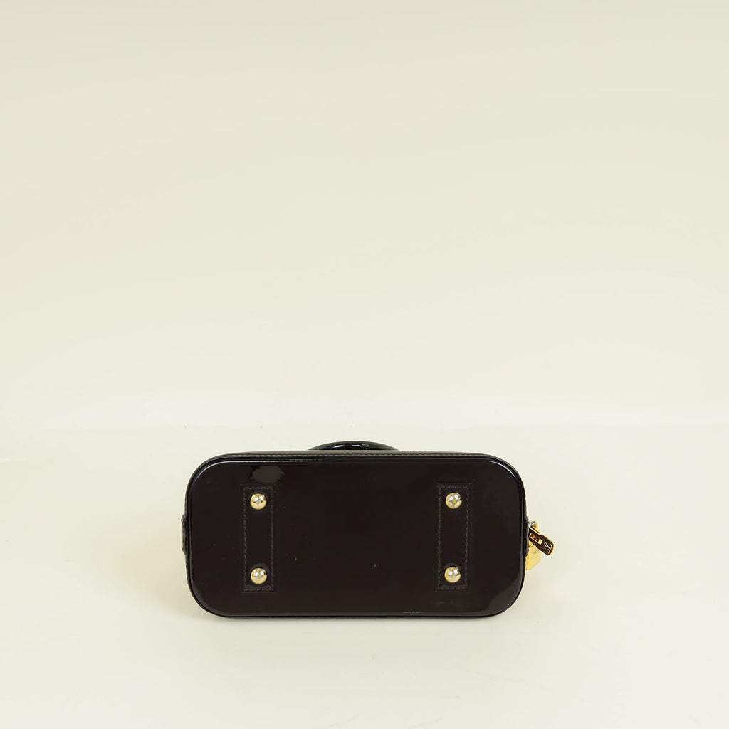 Louis Vuitton Amarante Monogram Vernis Alma BB Bag