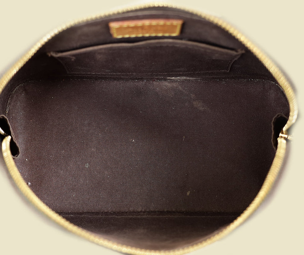Louis Vuitton Amarante Monogram Vernis Alma BB Bag