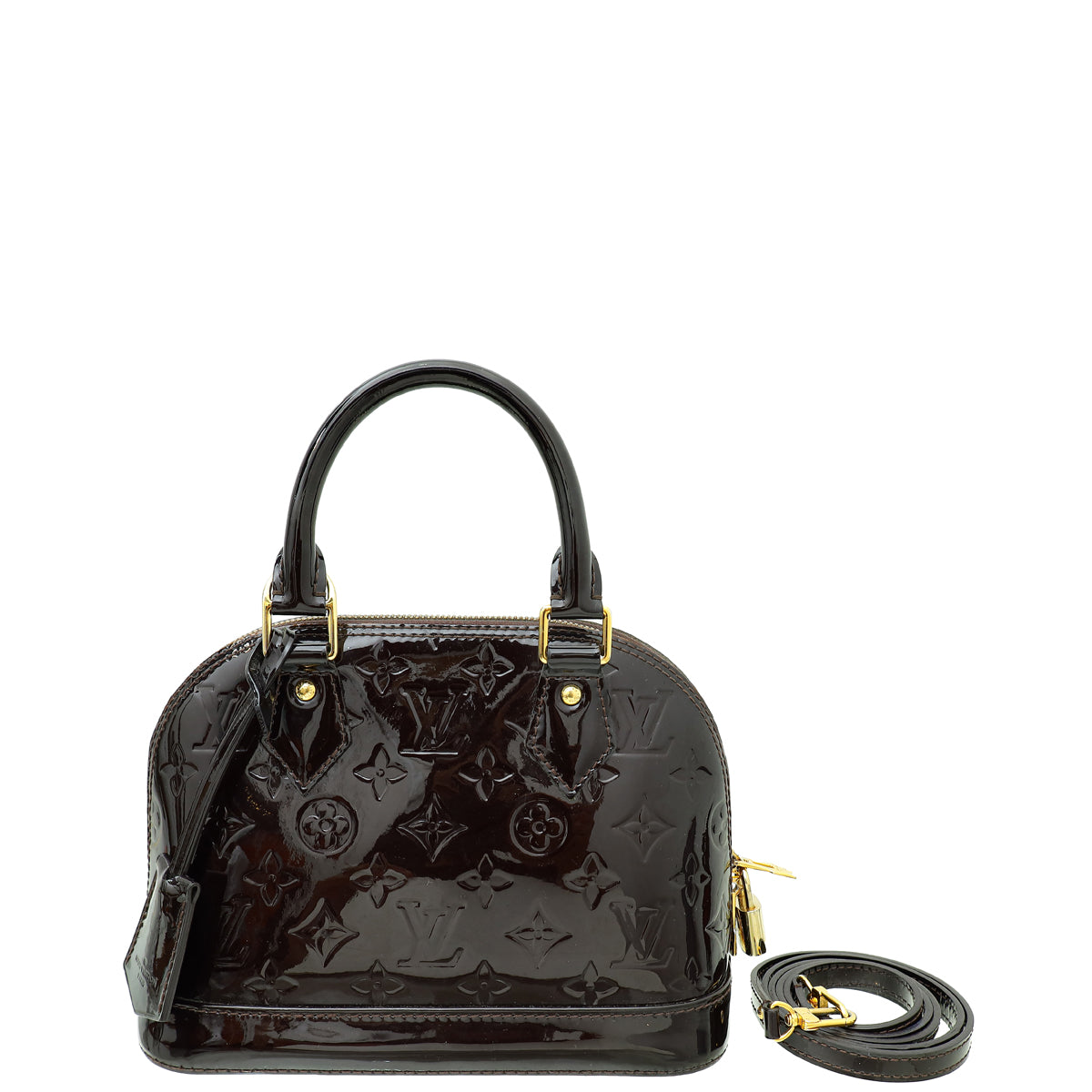 Louis Vuitton Monogram Vernis Alma BB Bag