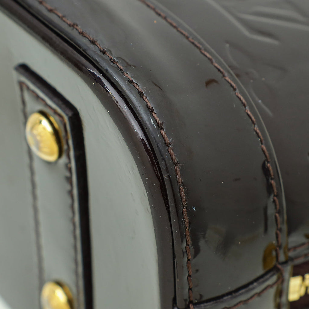 Louis Vuitton Monogram Vernis Alma BB Bag