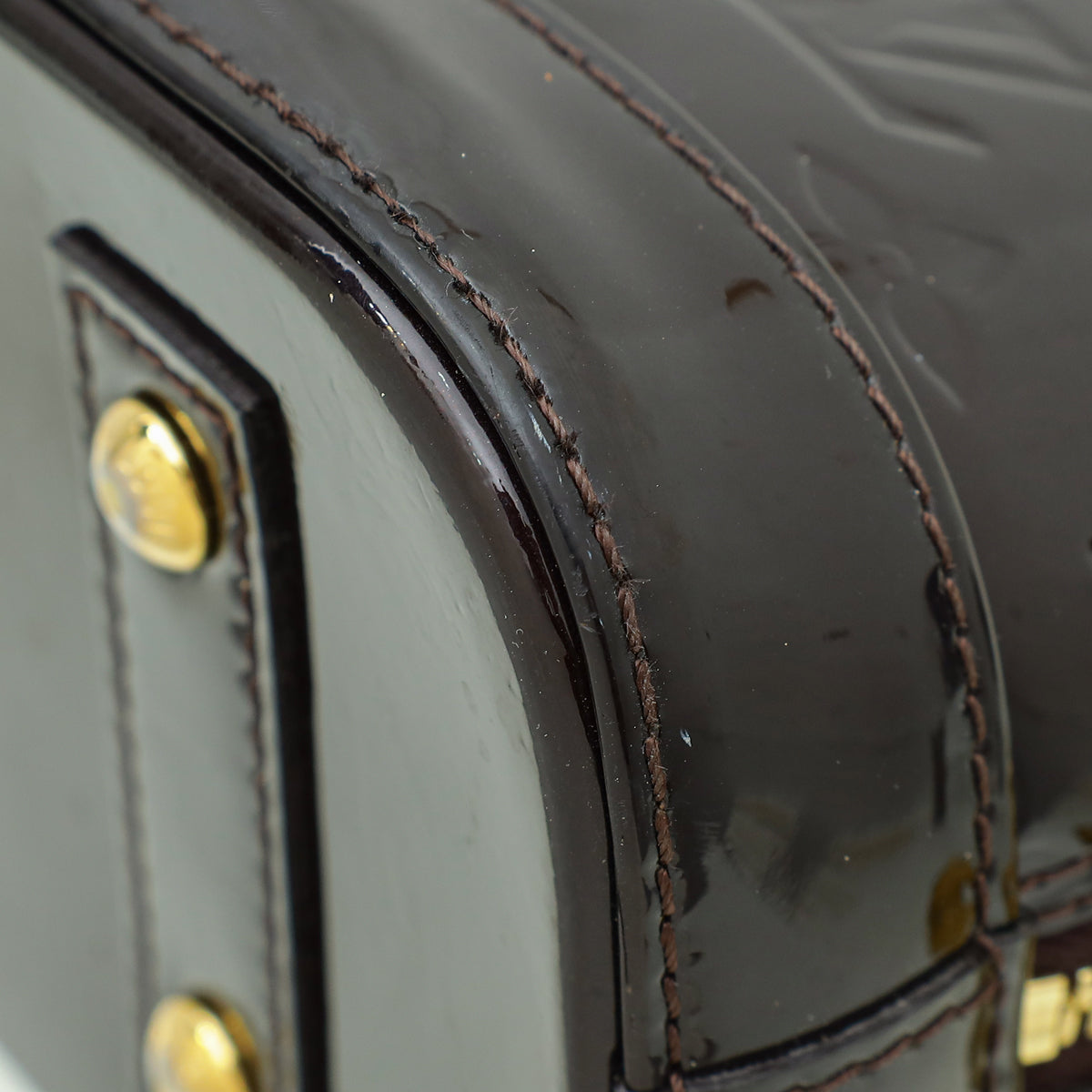Louis Vuitton Monogram Vernis Alma BB Bag