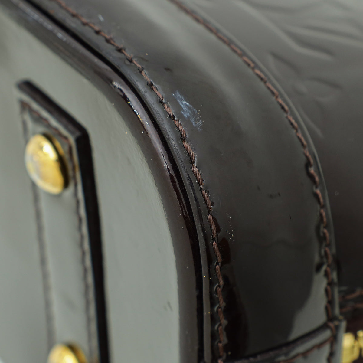 Louis Vuitton Monogram Vernis Alma BB Bag