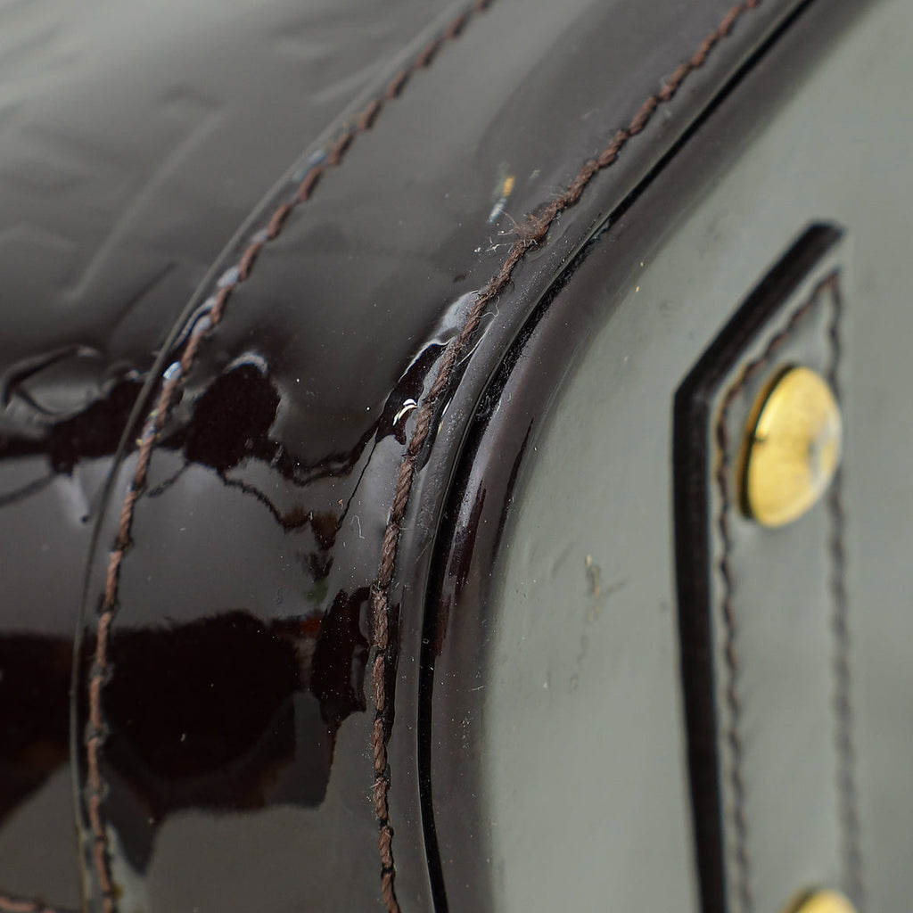 Louis Vuitton Monogram Vernis Alma BB Bag