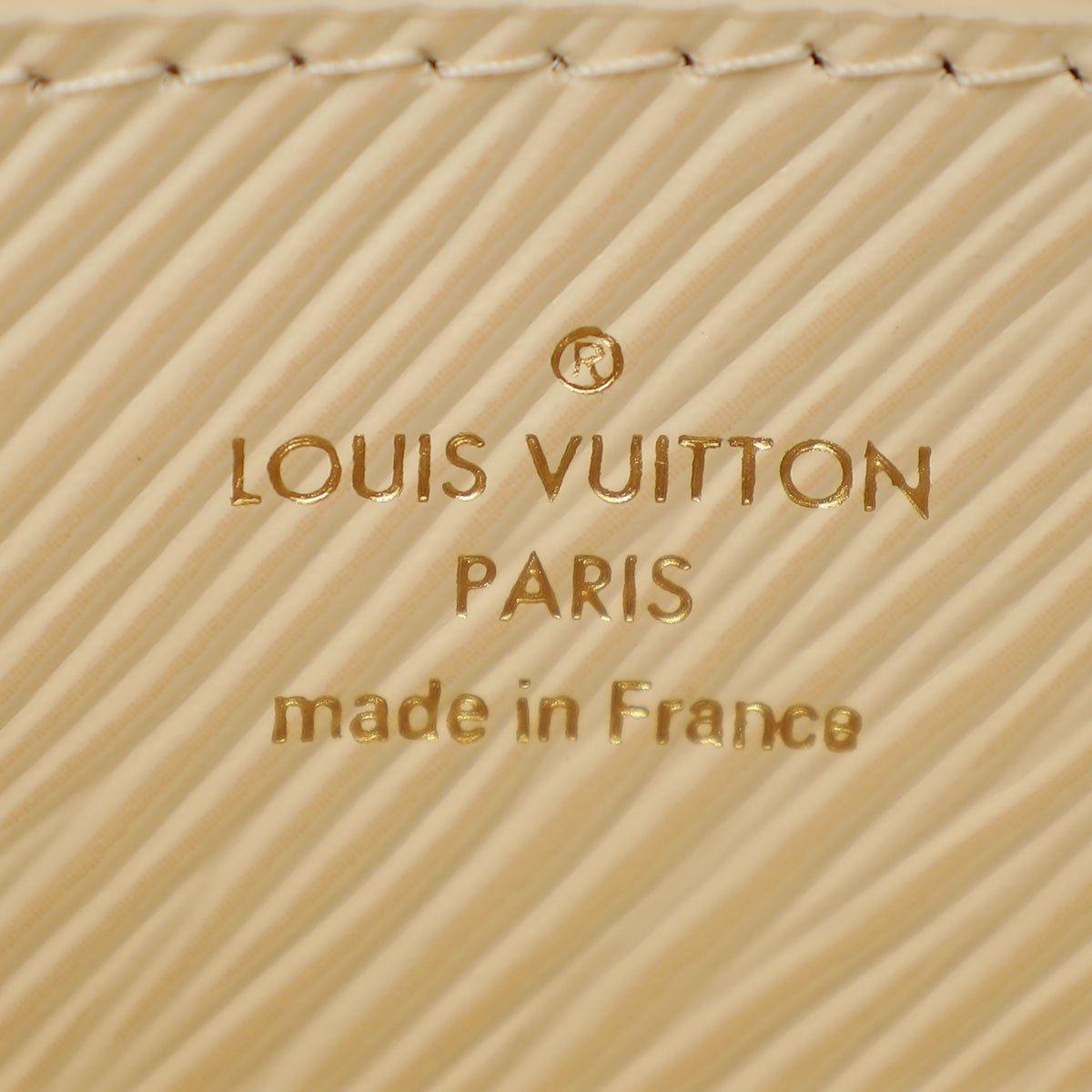 Louis Vuitton Quartz White Twist PM Bag W/ Braided Leather Chain Top Handle