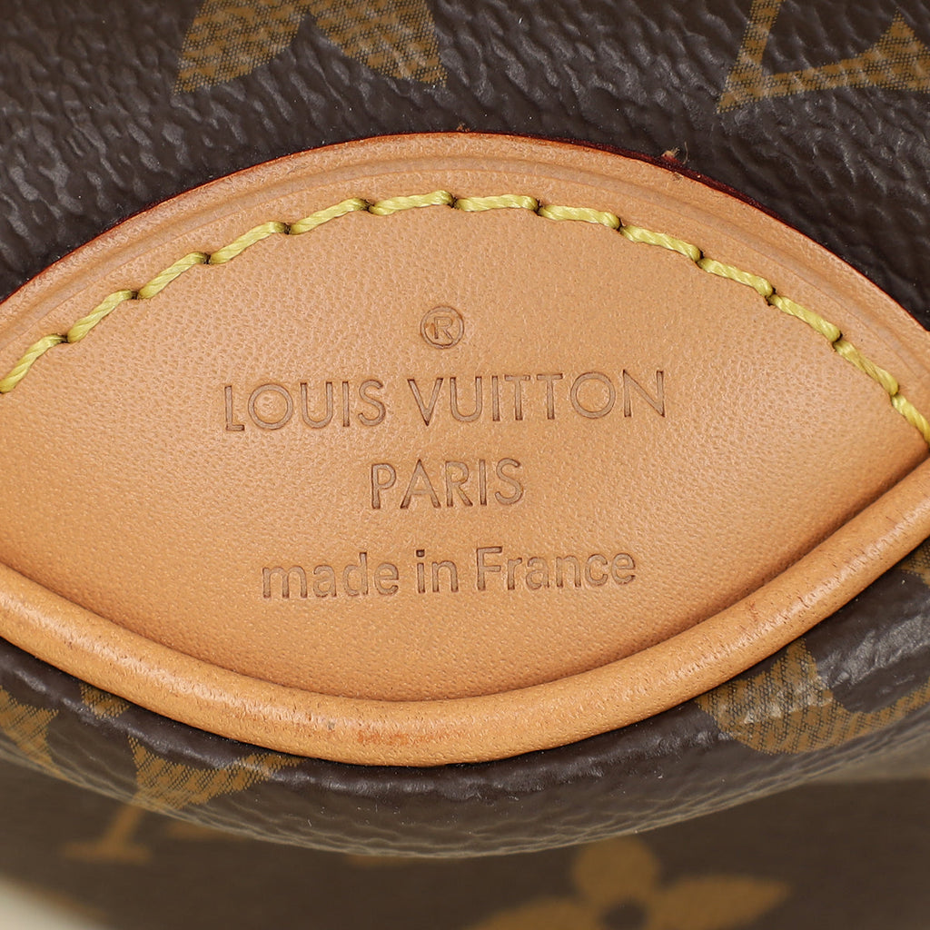 Louis Vuitton Brown Monogram Mini Deauville Bag