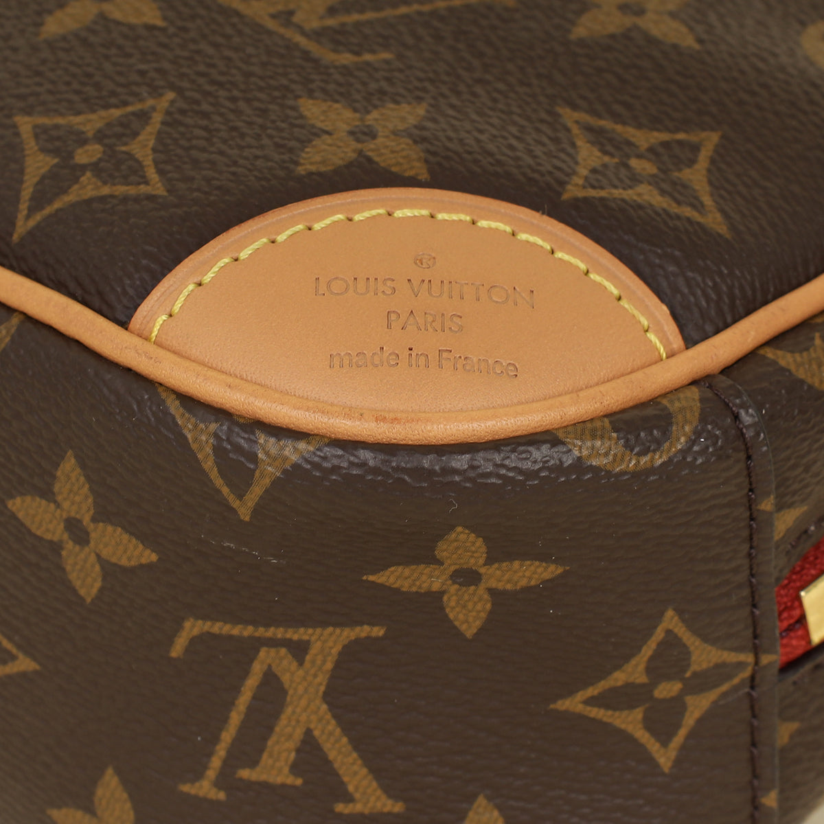 Louis Vuitton Brown Monogram Mini Deauville Bag
