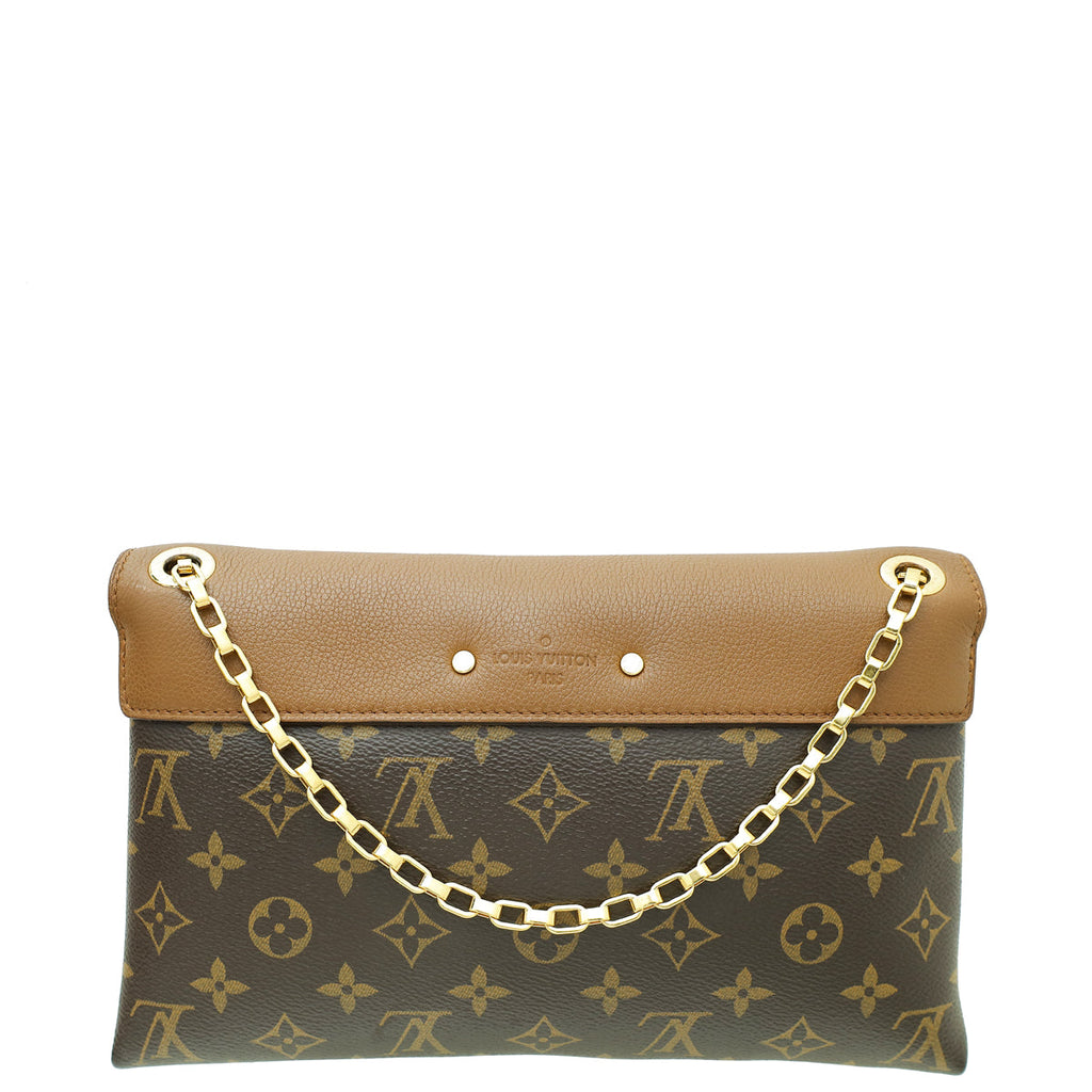 Louis Vuitton Monogram Brown Pallas Chain Bag