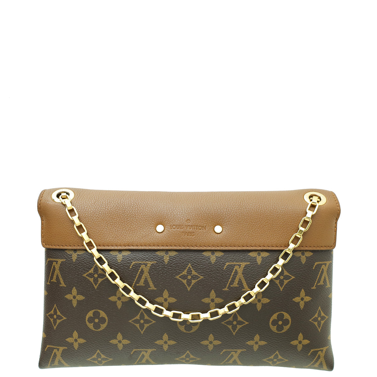 Louis Vuitton Monogram Brown Pallas Chain Bag