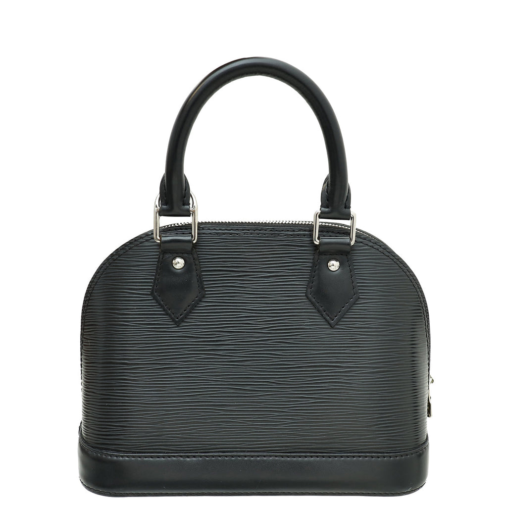 Louis Vuitton Black Alma BB Bag