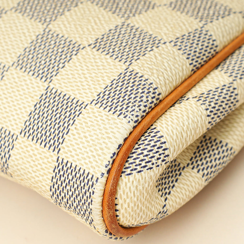 Louis Vuitton Damier Eva Clutch Bag