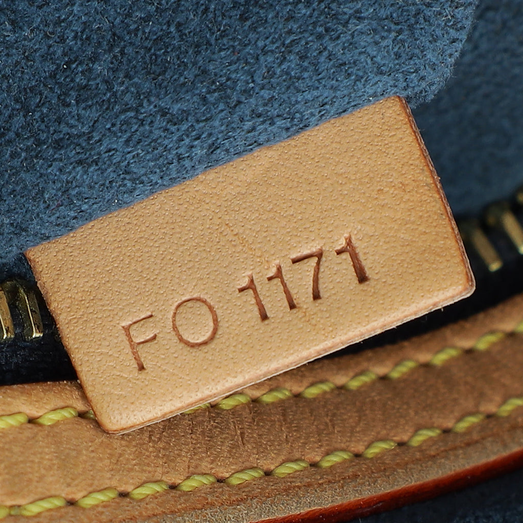 Louis Vuitton Blue Denim Monogram Denim Daily GM Bag