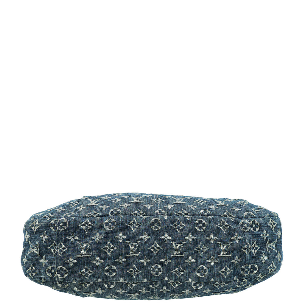 Louis Vuitton Blue Denim Monogram Denim Daily GM Bag