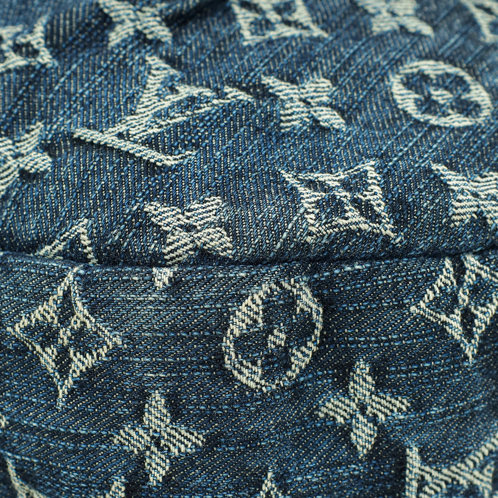 Louis Vuitton Blue Denim Monogram Denim Daily GM Bag
