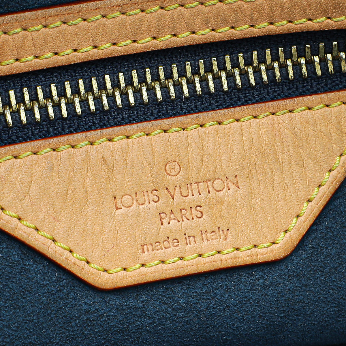 Louis Vuitton Blue Denim Monogram Denim Daily GM Bag
