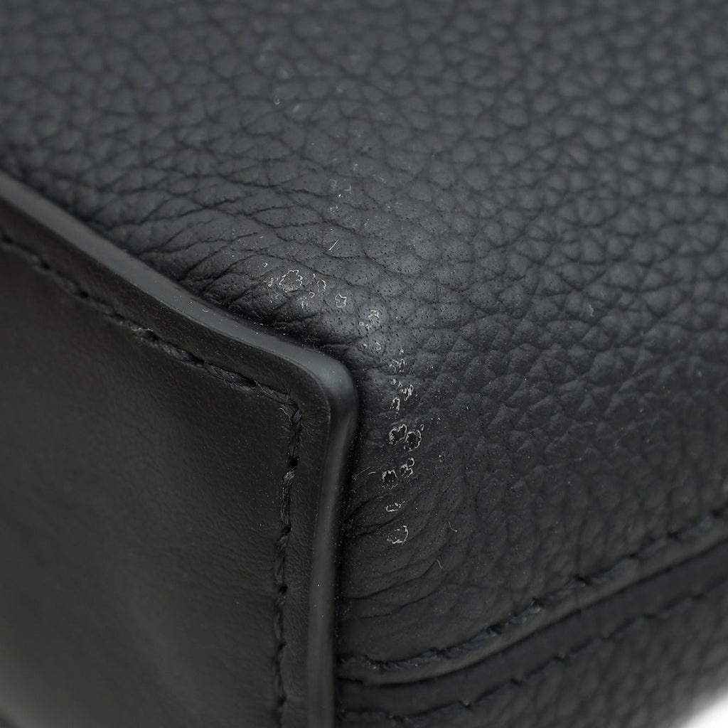 Louis Vuitton Black Takeoff Aerogram Men's Pouch W/ B.J Initial Tag