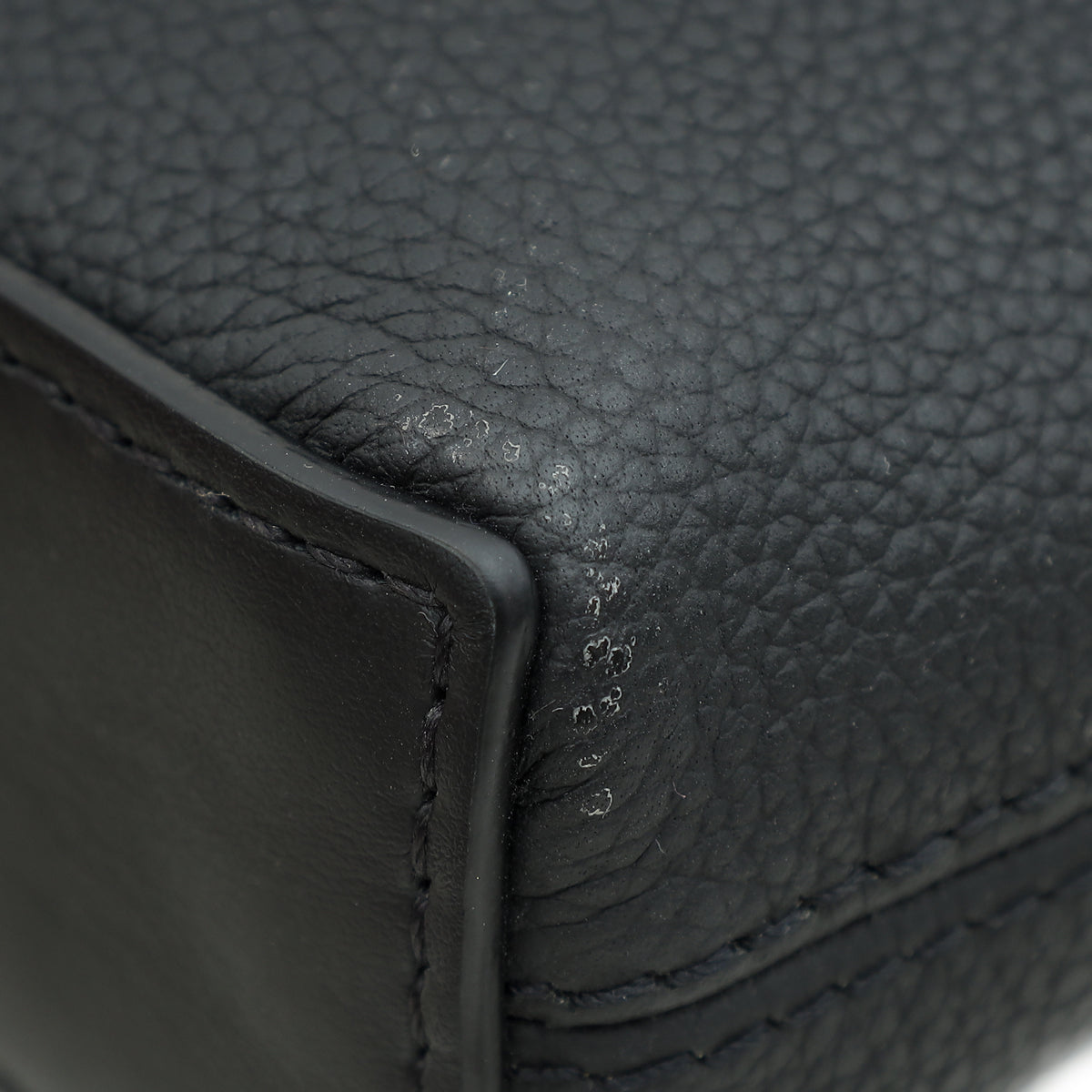Louis Vuitton Black Takeoff Aerogram Men's Pouch W/ B.J Initial Tag