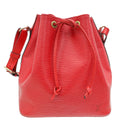Louis Vuitton Red Vintage Noe Bag