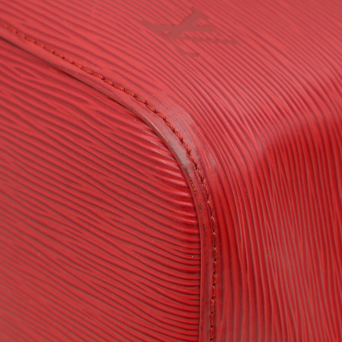 Louis Vuitton Red Vintage Noe Bag