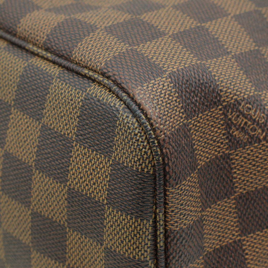 Louis Vuitton Damier Ebene Neverfull MM Bag