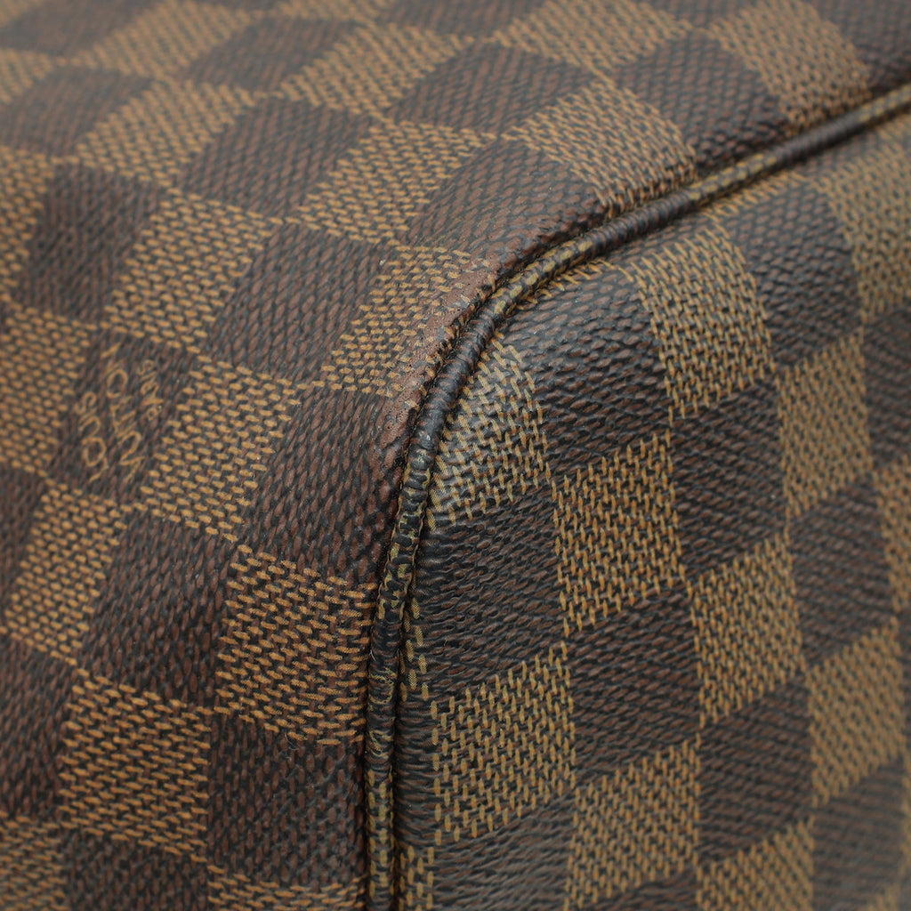 Louis Vuitton Damier Ebene Neverfull MM Bag