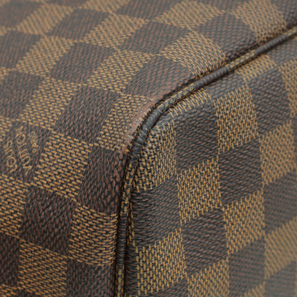 Louis Vuitton Damier Ebene Neverfull MM Bag