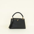 Louis Vuitton Black Capucines Flower Edges MM Bag