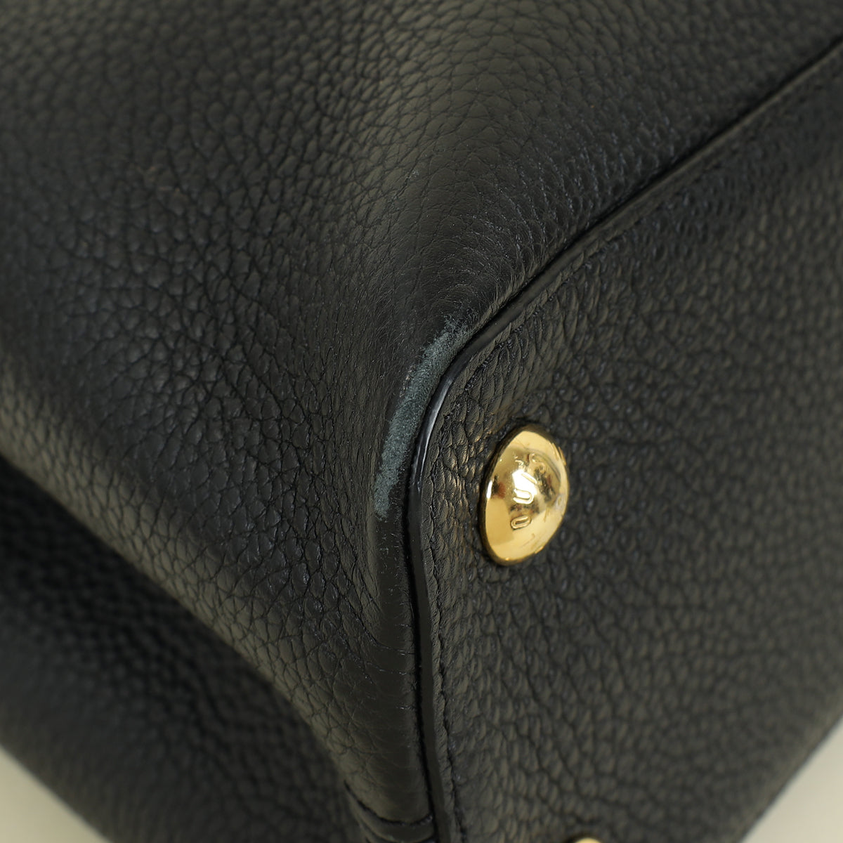 Louis Vuitton Black Capucines Flower Edges MM Bag