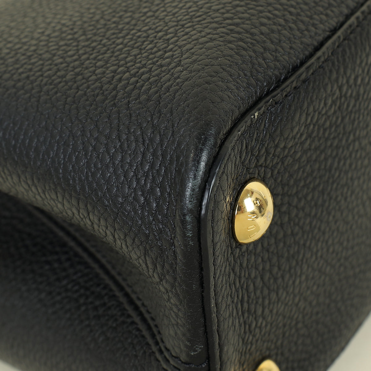 Louis Vuitton Black Capucines Flower Edges MM Bag