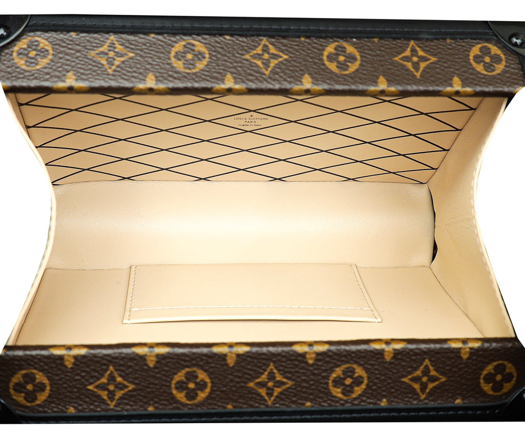 Louis Vuitton Brown Monogram Petite Malle Bag