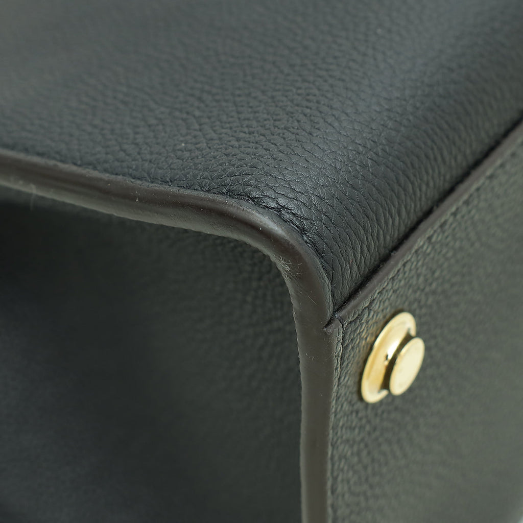 Louis Vuitton Black City Steamer MM Bag