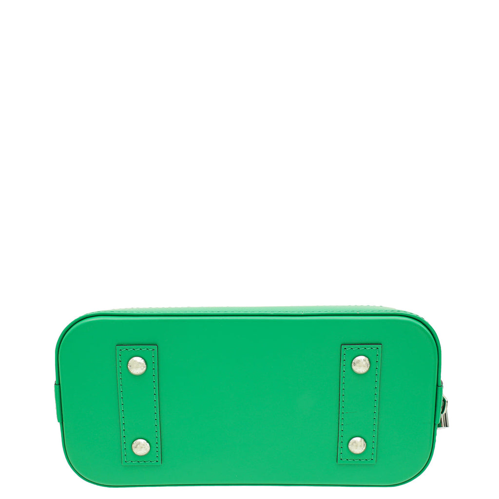 Louis Vuitton Green Serpentine Alma BB Sporty Bag