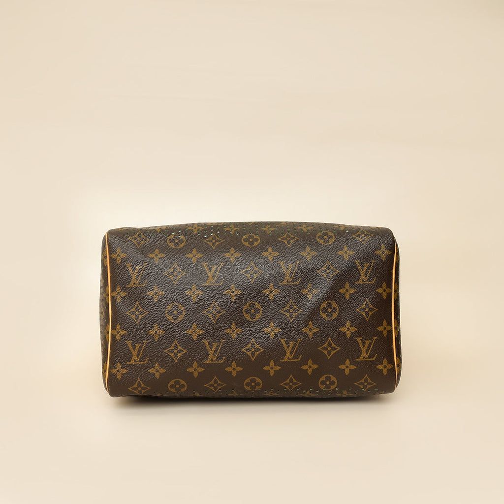 Louis Vuitton Bicolor Monogram Perforated Speedy 30 Bag