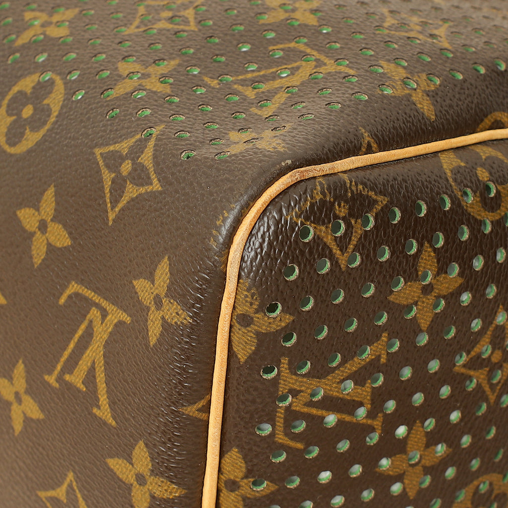 Louis Vuitton Bicolor Monogram Perforated Speedy 30 Bag