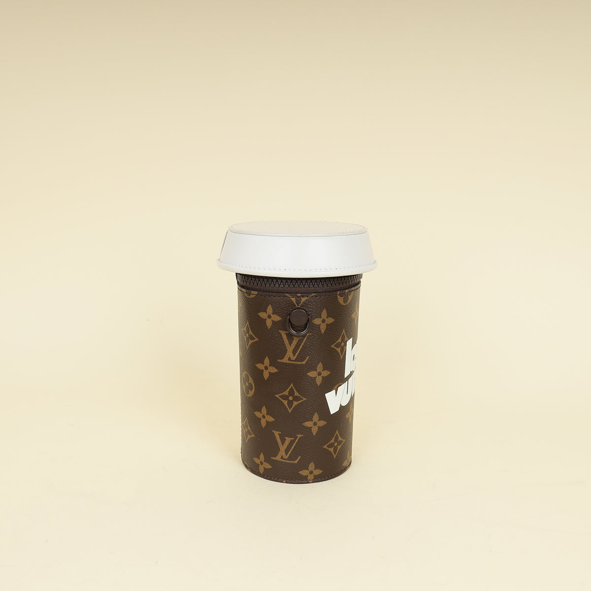 Louis Vuitton Bicolor Monogram Everyday LV Coffee Cup Pouch