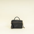 Louis Vuitton Black Monogram Ink Embossed Vanity PM Bag