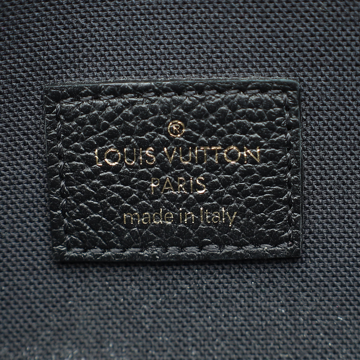 Louis Vuitton Black Monogram Empreinte Félicie Pochette