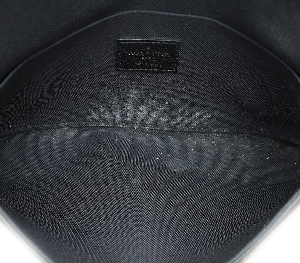 Louis Vuitton Black Monogram Empreinte Félicie Pochette