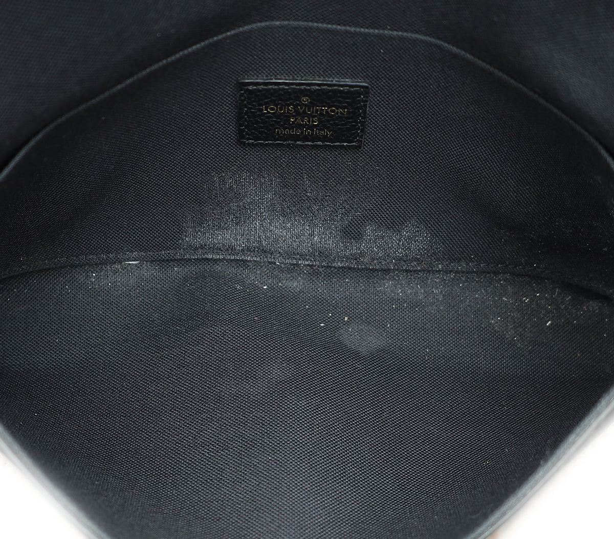 Louis Vuitton Black Monogram Empreinte Félicie Pochette