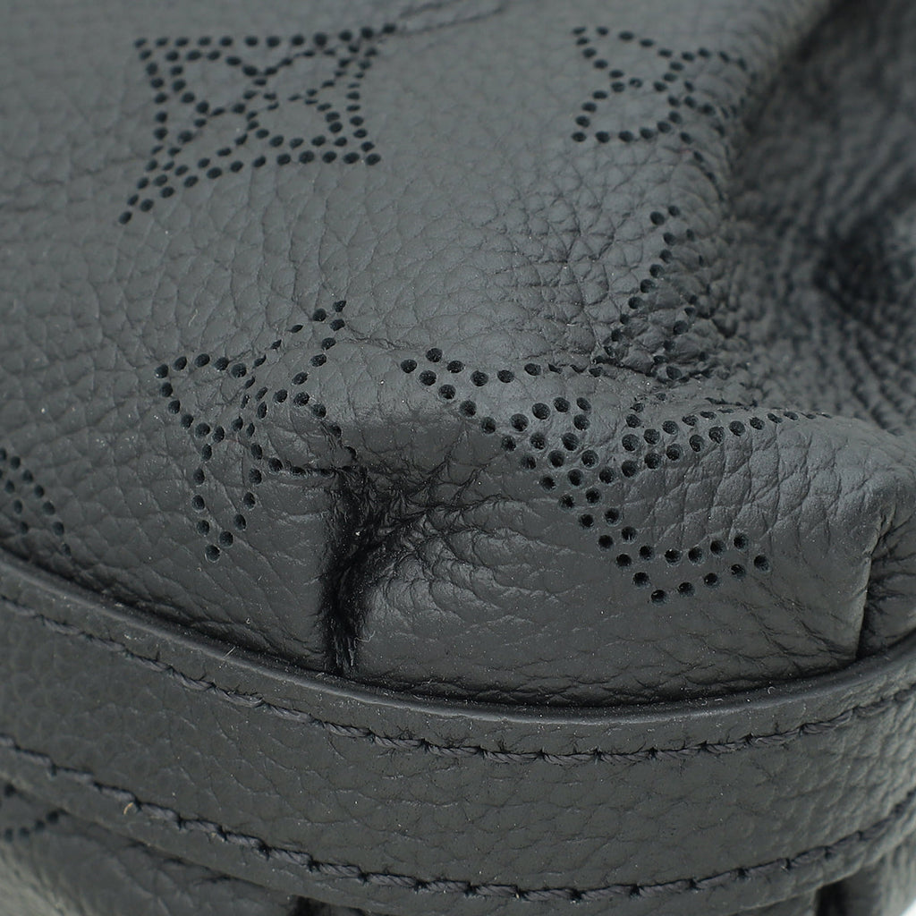 Louis Vuitton Noir Mahina Monogram Scala Mini Pouch