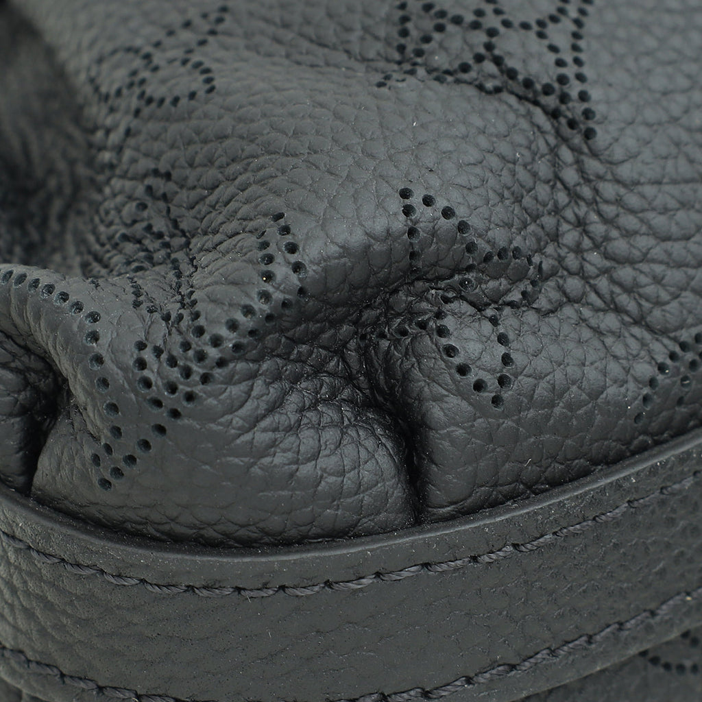 Louis Vuitton Noir Mahina Monogram Scala Mini Pouch