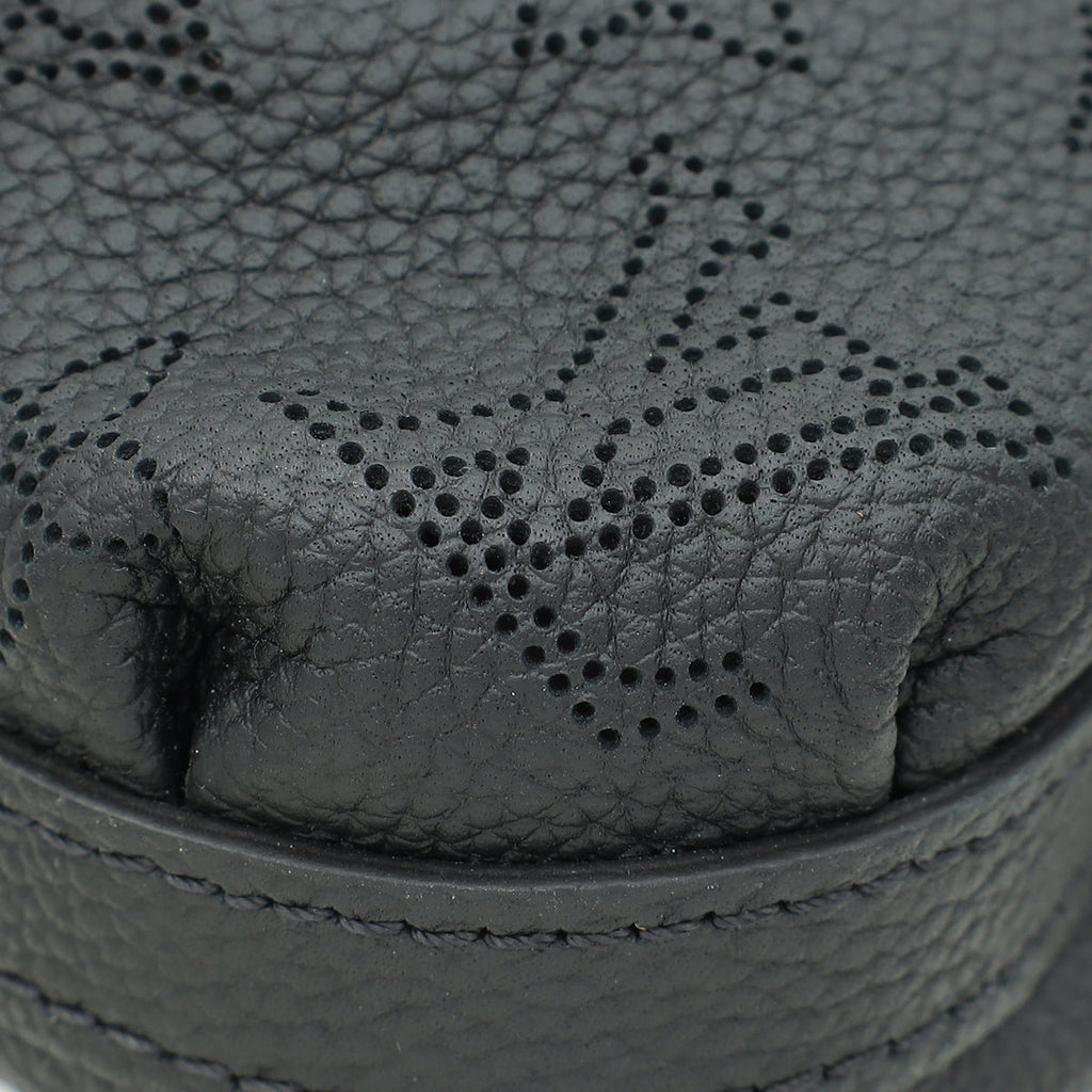 Louis Vuitton Noir Mahina Monogram Scala Mini Pouch