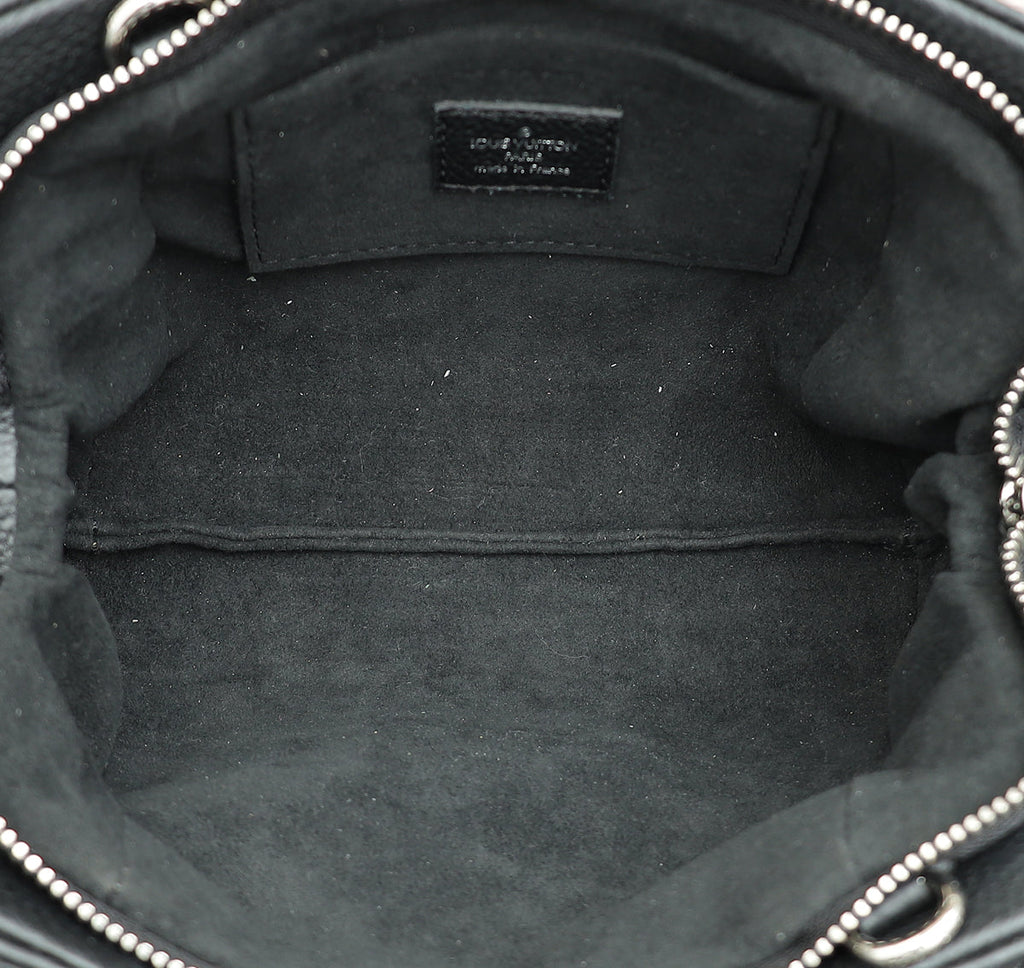 Louis Vuitton Noir Mahina Monogram Scala Mini Pouch