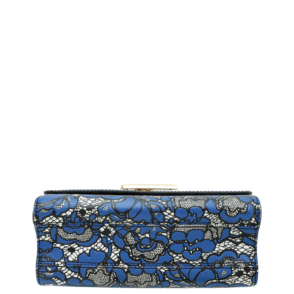 Louis Vuitton Tricolor Lace Print Twist MM Bag